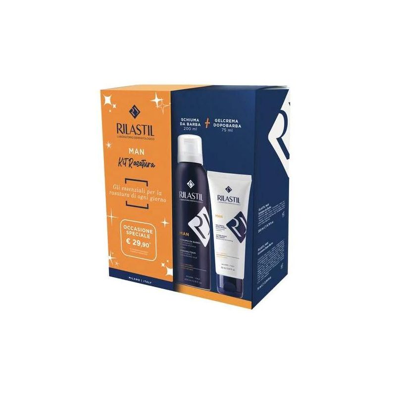 Kit Rituale di Rasatura Rilastil Man in Cofanetto Regalo