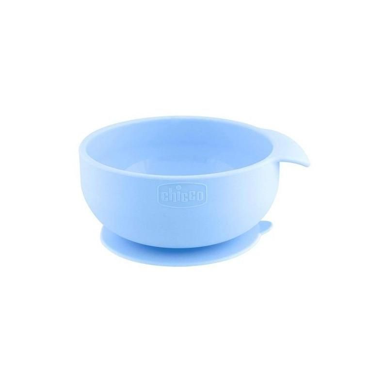Ciotola in Silicone Blu Chicco, Singolo Pezzo