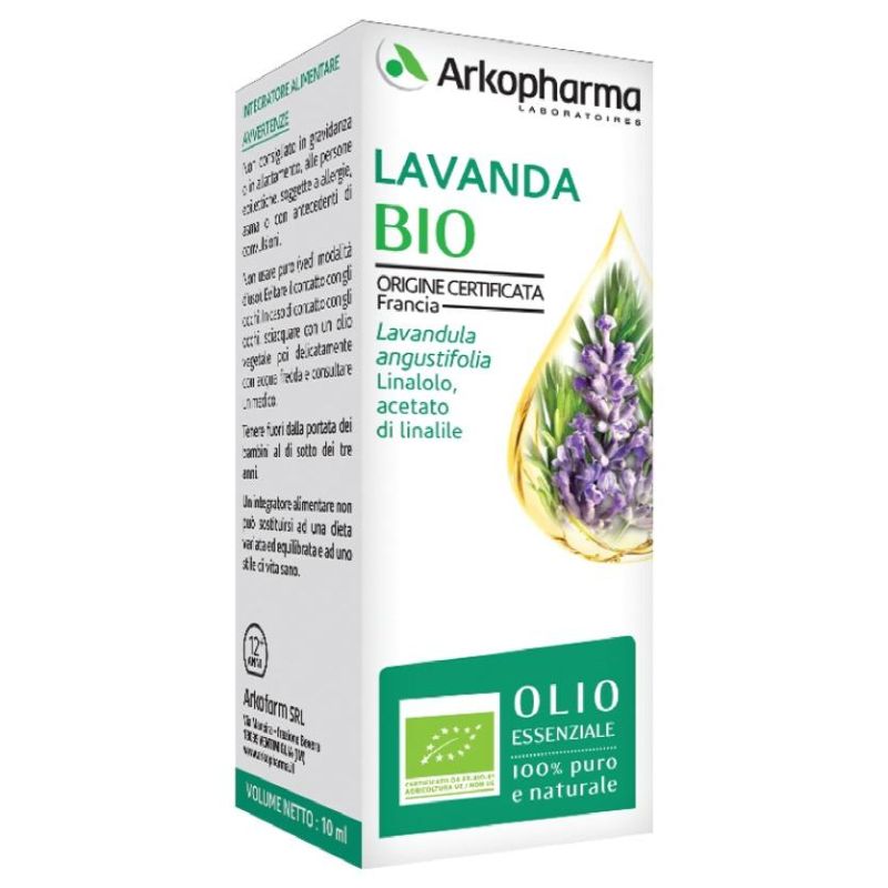Arkopharma Arko Essentiel Olio Essenziale di Lavanda Bio 10ml