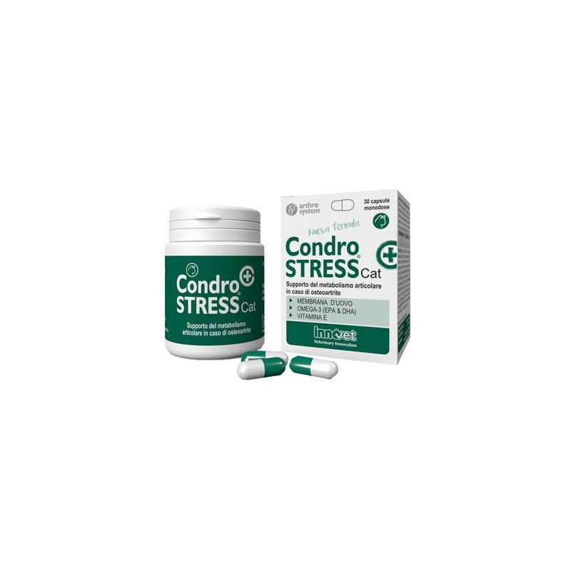 Condrostress + Integratore per Gatti, 30 Capsule Monodose