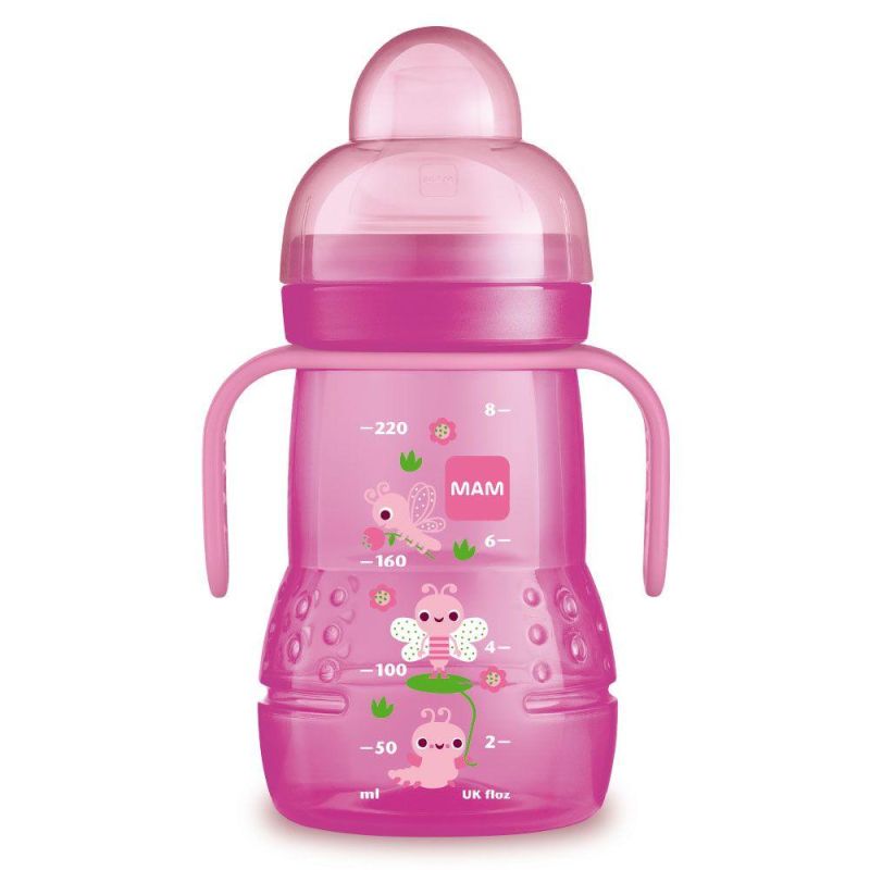 Mam Trainer Biberon Tazza per Bambine, 1 Pezzo