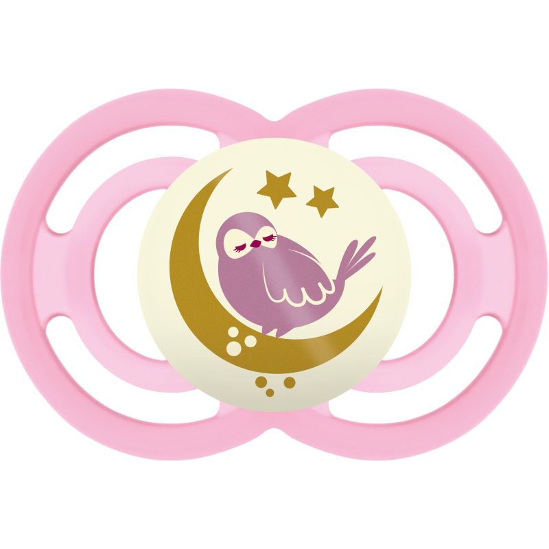 Succhietto Notturno Mam Perfect per Femmine, 6M+, in Silicone