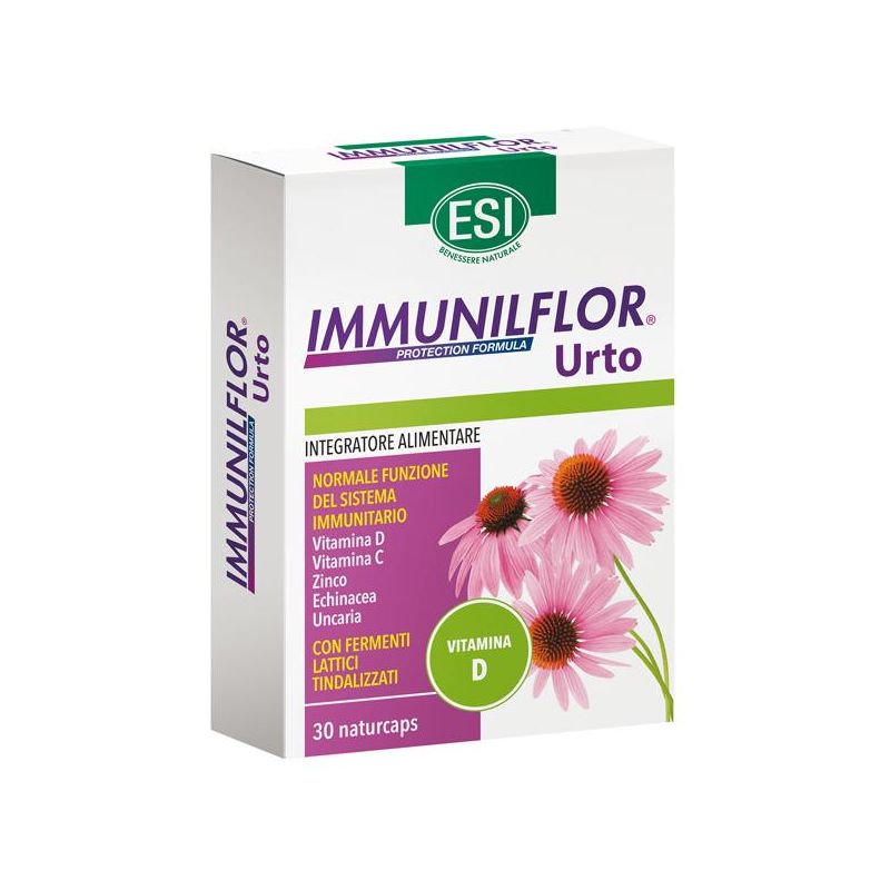 Esi Immunilflor Urto Fortificante con Vitamina D - 30 Compresse