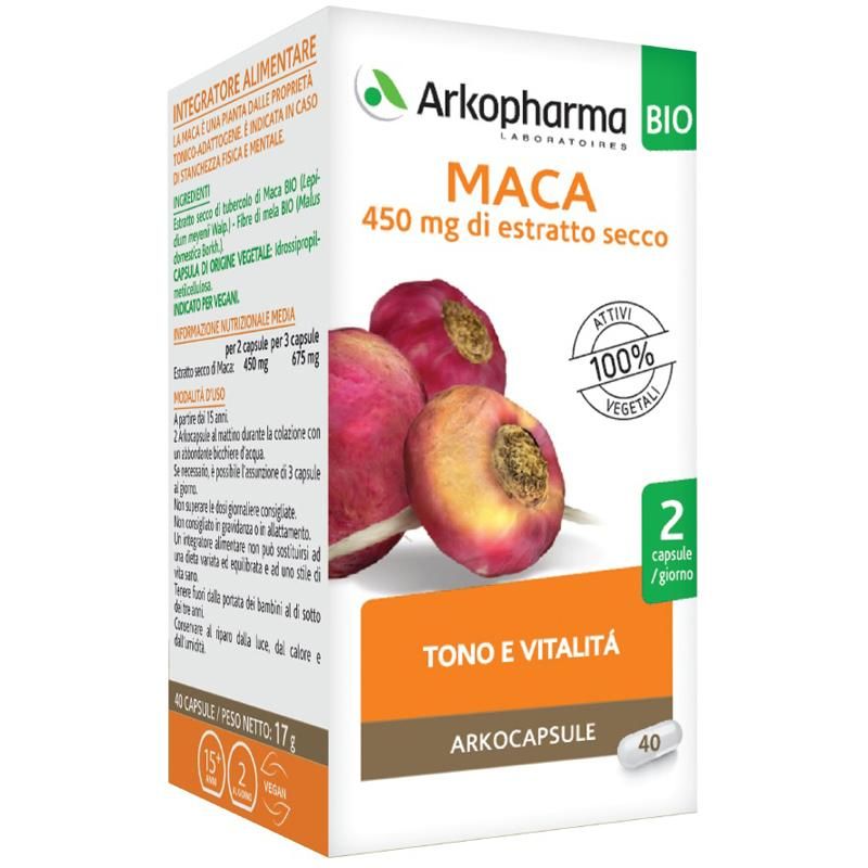 Arkopharma Organica Maca 40 Capsule