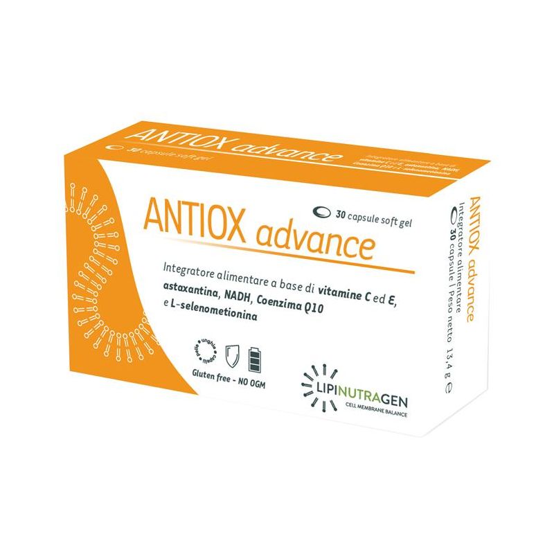 Advanced Antioxidant Supplement - 30 Soft Gel Capsules