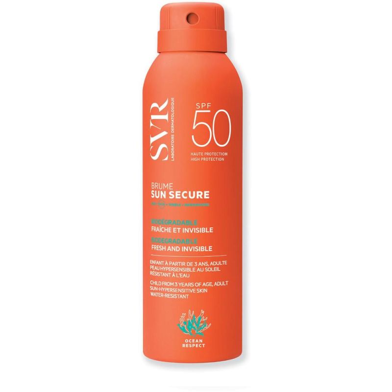 SVR Sun Secure Spray SPF50 200ml - Formulazione Nuova ed Avanzata