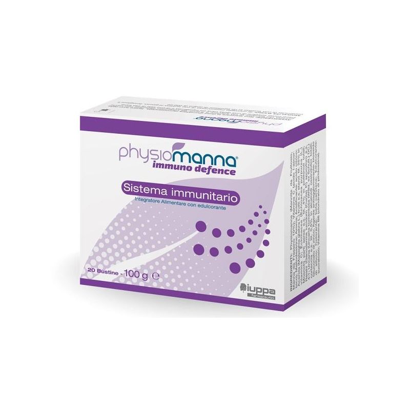 Physiomanna Immuno Defence - Supporto Immunitario in 20 Bustine