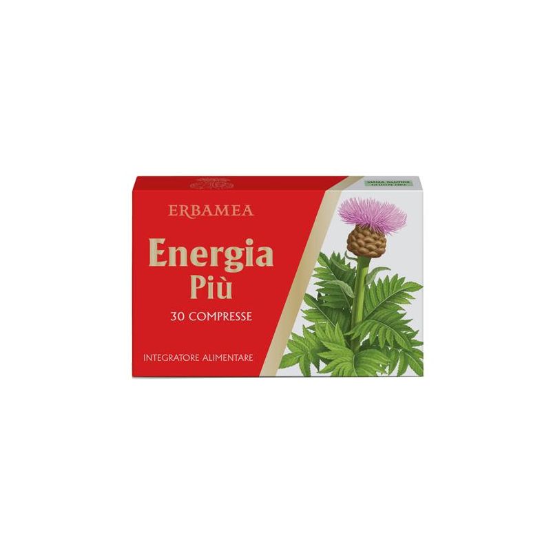 Erbamea Energy Plus - 30 Compresse di Energia Naturale