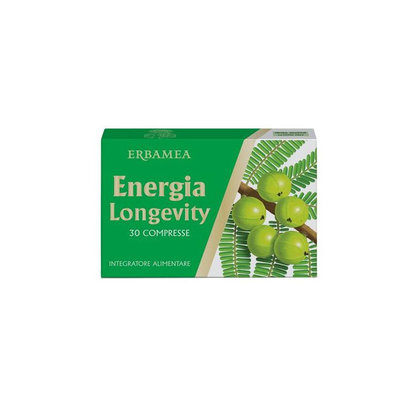 Erbamea Longevity Energy Supplement - 30 compresse