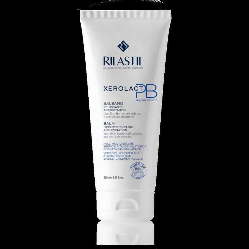 Rilastil Xerolact PB - Balsamo Riidratante e Relipidante, 200ml