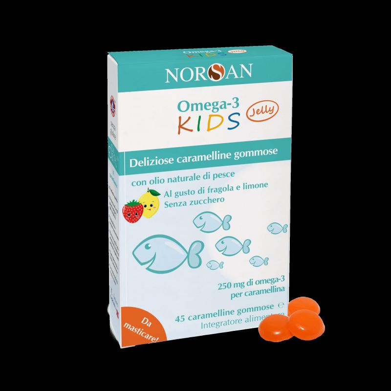 Norsan Omega 3 Caramelle per Bambini - 90g
