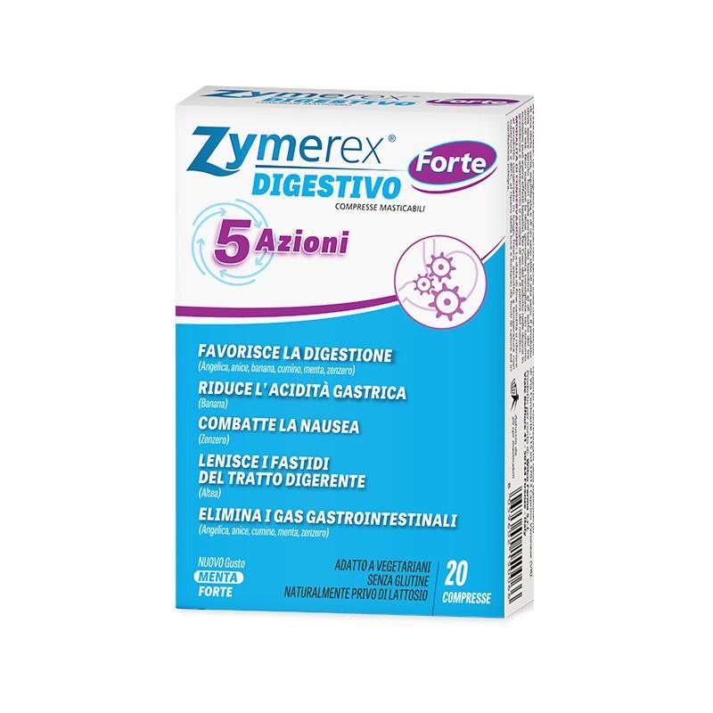Zymerex Forte: Digestivo Potente in 20 Compresse