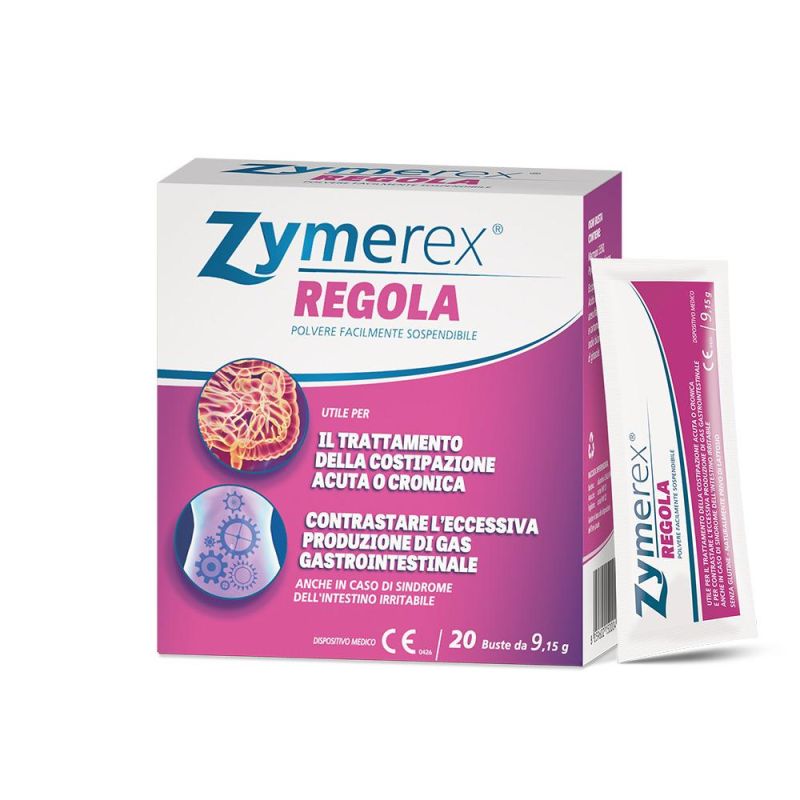 Zymerex Regola - Integratore Digestivo in Bustine da 20 Pezzi