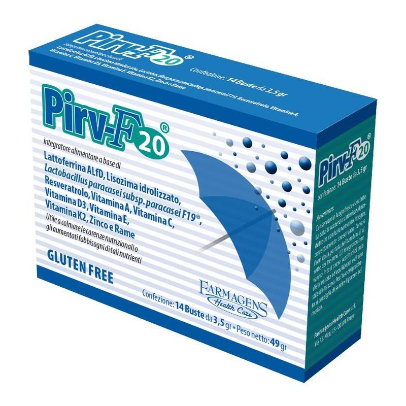 Pirv F20 - Confezione da 14 Bustine