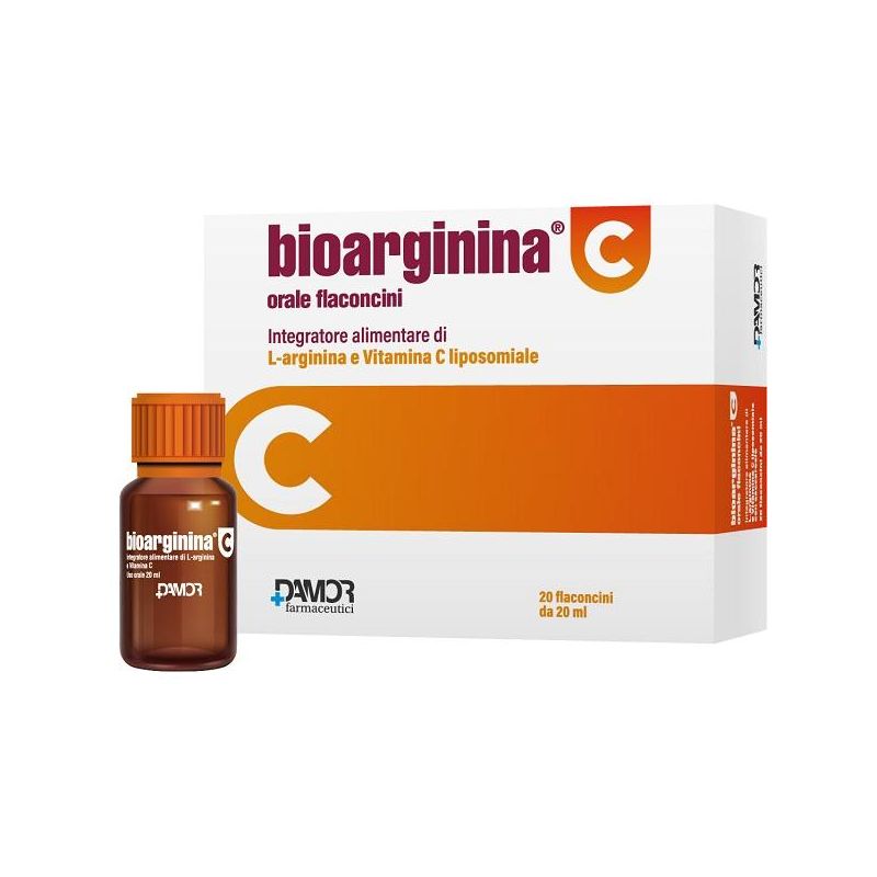 Bioarginina Vitamina C Orale - Confezione da 20 Flaconcini