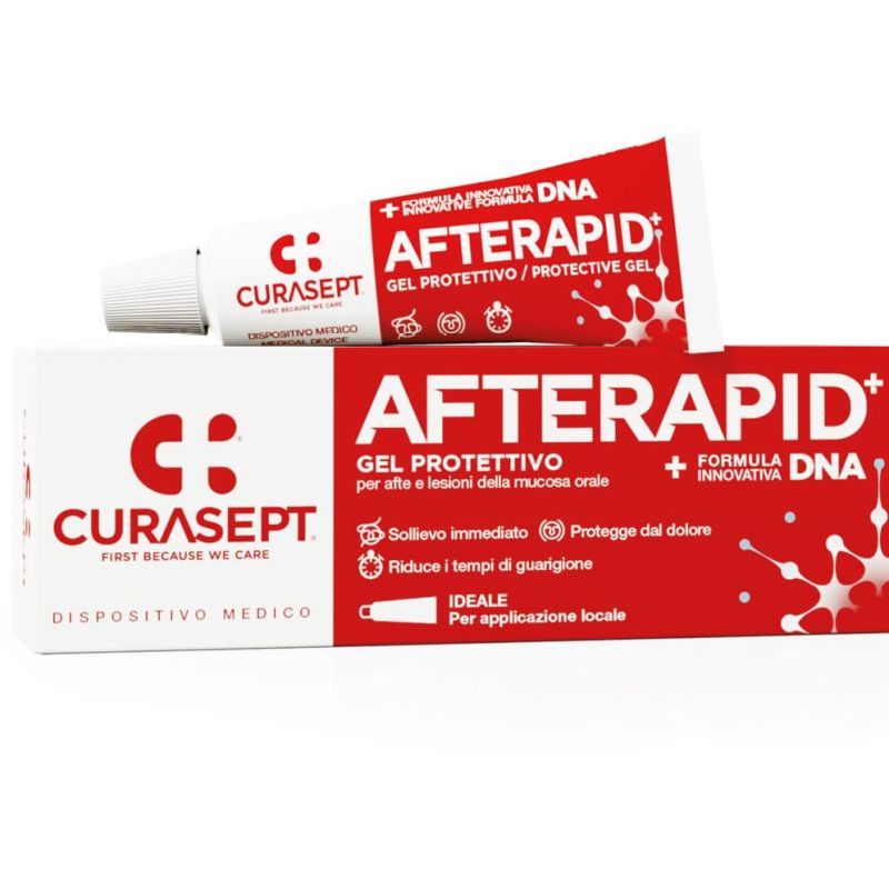 Curasept Afterapid 10ml: Gel Protettivo con Formula DNA