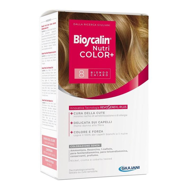 Bioscalin Nutricolor Plus - Biondo Chiaro N.8 Tintura Capelli