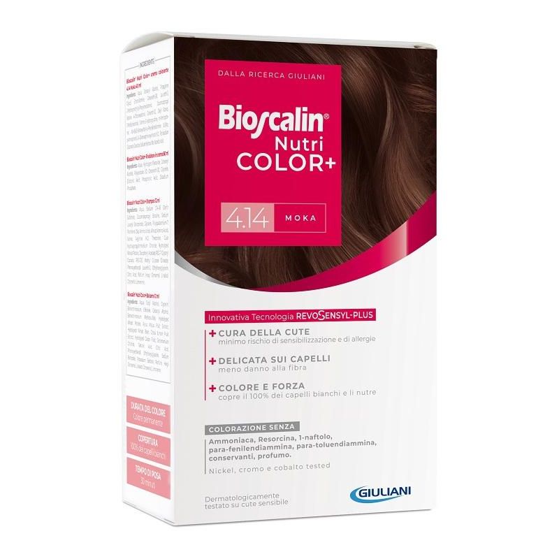 Bioscalin Nutricolor Plus - Colorazione Permanente 4,14 Moka