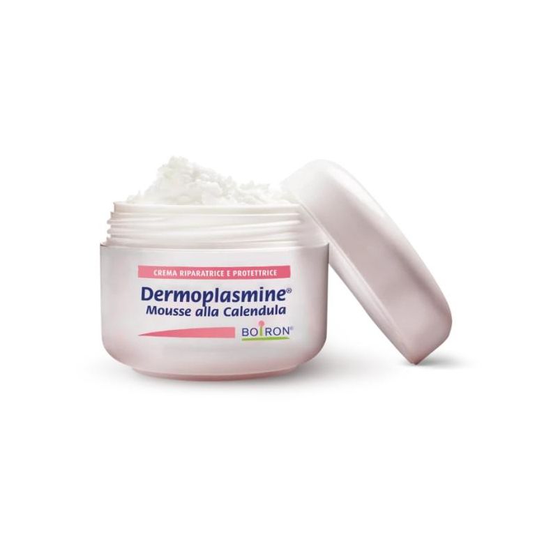 Boiron Dermoplasmine Crema Mousse Riparatrice con Calendula, 20g