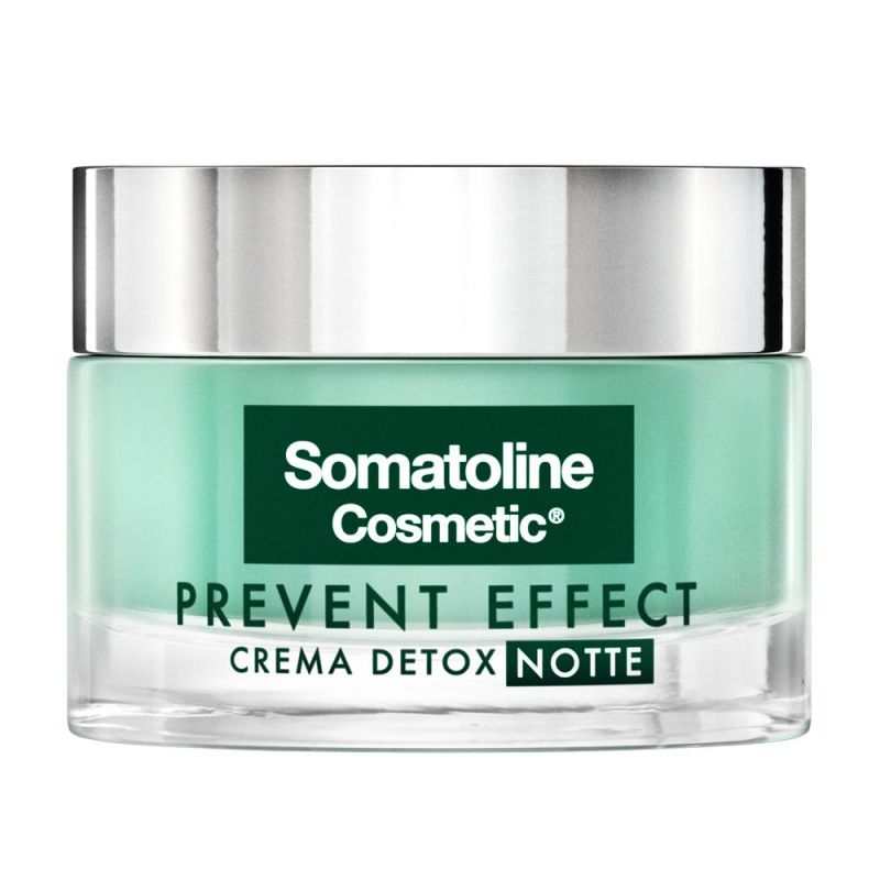 Somatoline Cosmetic Crema Detox Notturna Prevent Effect per Viso - 50ml
