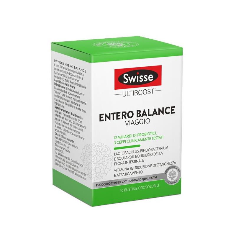 Swisse Balance per il Viaggio - Integratore Entero 10 Bustine