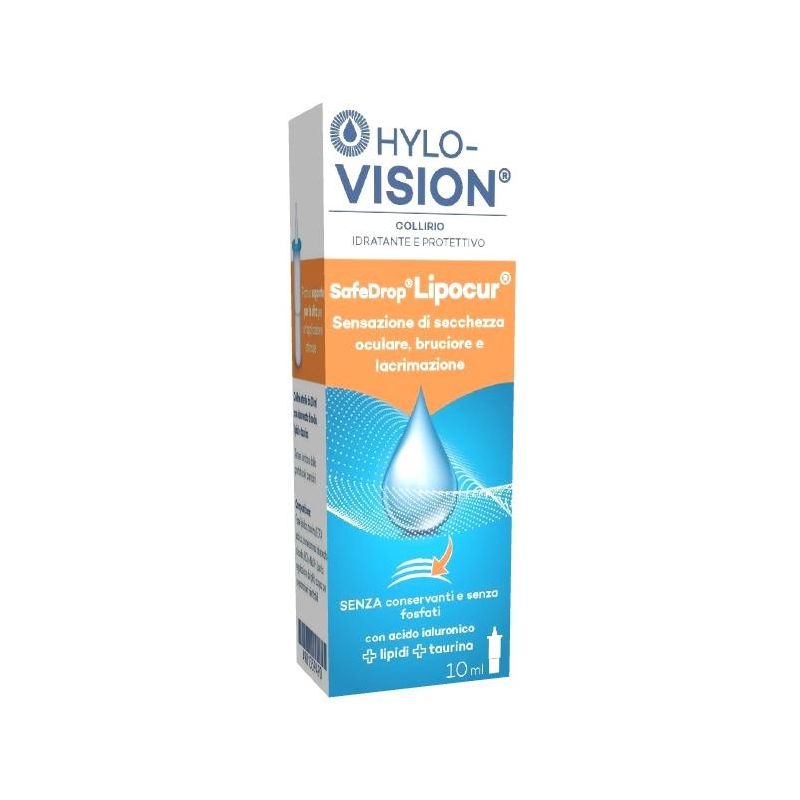 Collirio Omivision Hylovision Lipocur Safe Drop 10ml