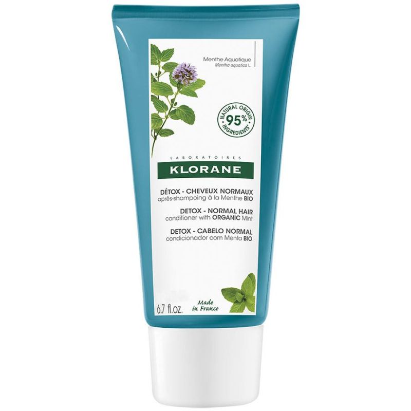 Klorane Balsamo Detox Bio Anti-Inquinamento con Menta Acquatica - 200ml