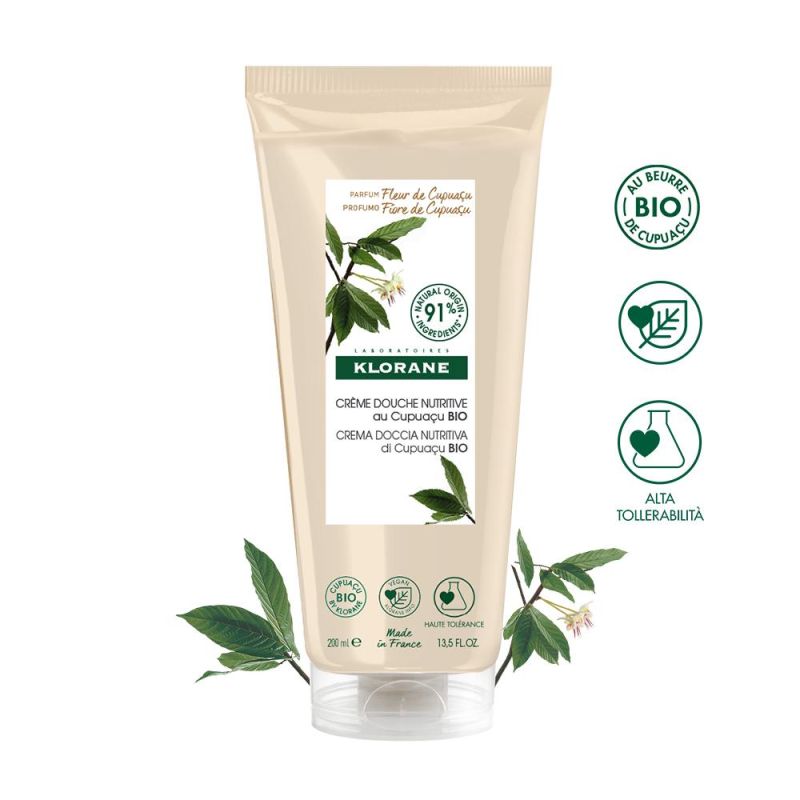 Klorane Crema Doccia Nutriente al Fiore di Cupuacu - 200ml