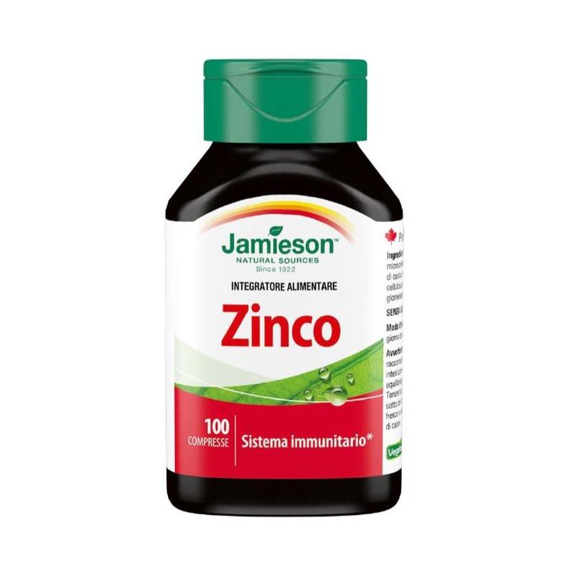 Jamieson Zinco Supplemento, Pacchetto da 100 Compresse