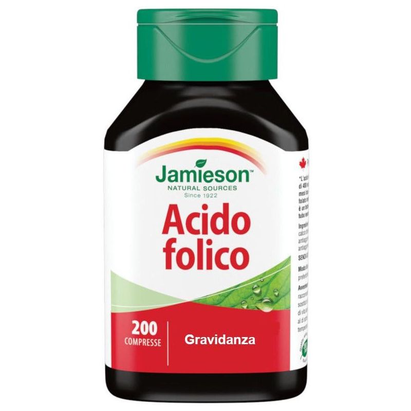 Jamieson Acido Folico - Confezione da 200 Compresse