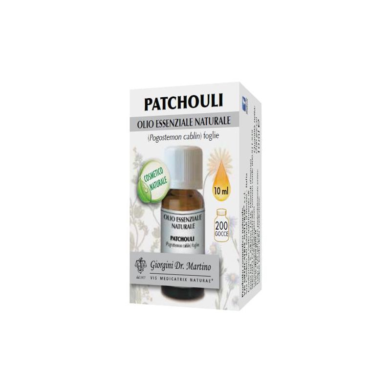 Olio Essenziale Naturale di Patchouli Puro - 10ml