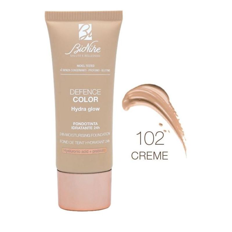 Bionike Defence Color Hydra Glow Foundation 102 Creme 30ml