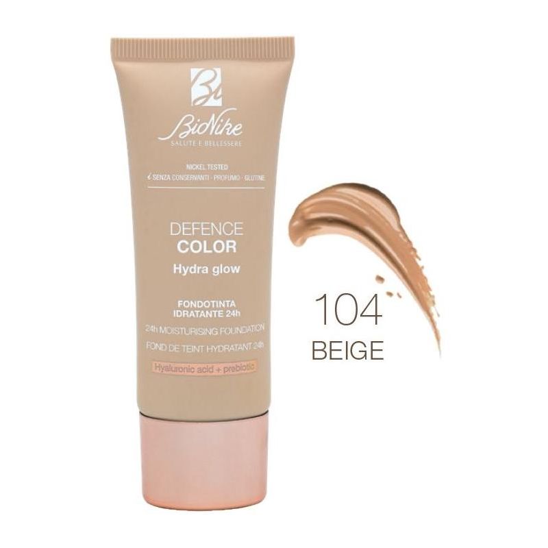 Bionike Defence Color Hydra Glow Fondotinta 104 Beige - 30ml