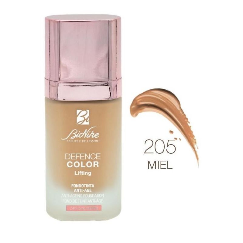 Bionike Defence Color Lifting Foundation in Miel 205 - 30ml