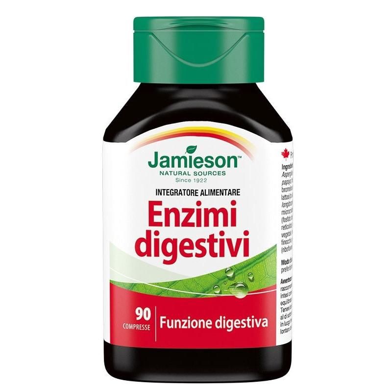 Jamieson Compresse di Enzimi Digestivi - Confezione da 90