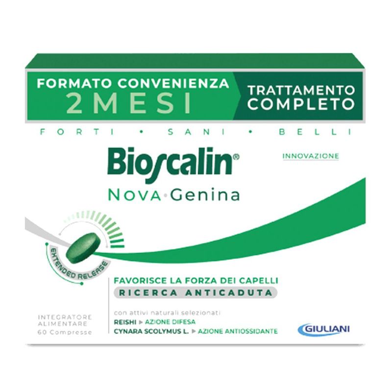 Bioscalin Nova Genina - Integratore per Capelli in 60 Compresse