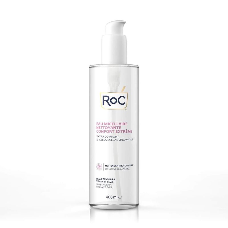 Roc Extra Comfort Acqua Micellare - Detergente Delicato, 400ml