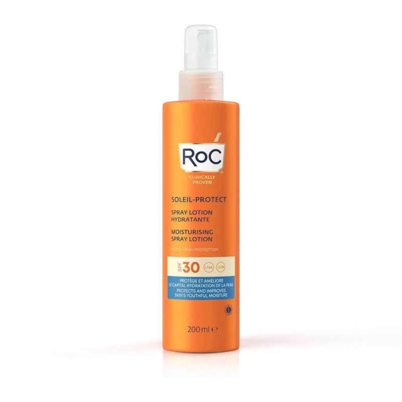 Roc Spray Solare Idratante per il Corpo SPF30 - 200ml