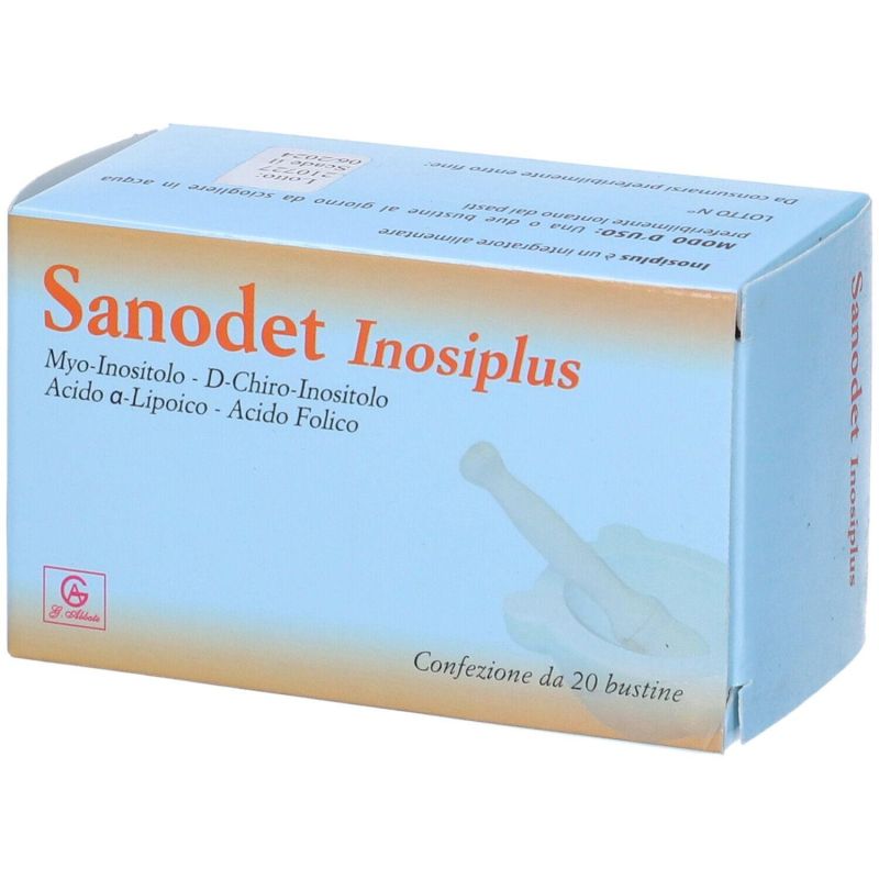Sanodet InosiPlus Integratore Alimentare, 20 Bustine