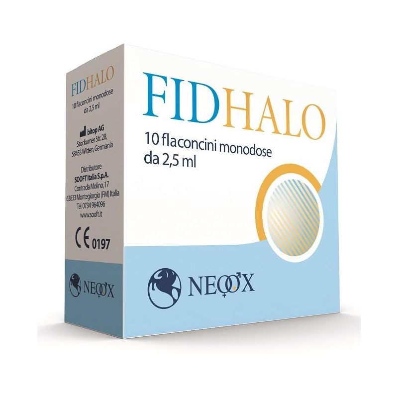 Fidhalo Set di 10 Flaconcini Monodose da 2,5 ml