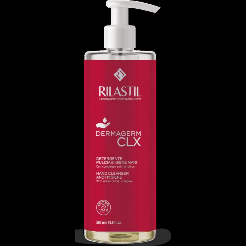 Rilastil Dermagerm CLX - Detergente Antimicrobico per Mani 500ml