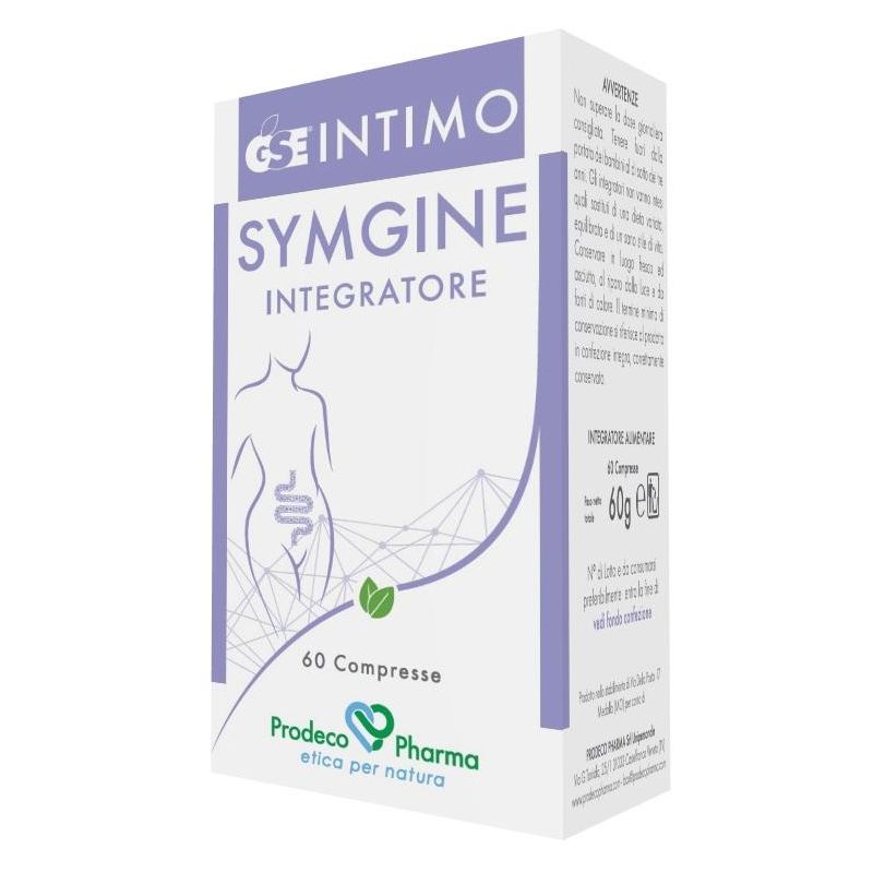 GSE Intimo Symgine - Integratore per la Salute Intima, 60 Compresse