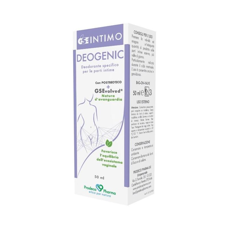 GSE Intimo Deogenic 50ml - Detergente Intimo Naturale