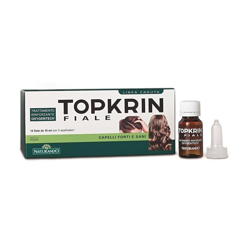 Topkrin Concentrato Rigenerante per Capelli - 12 Fiale