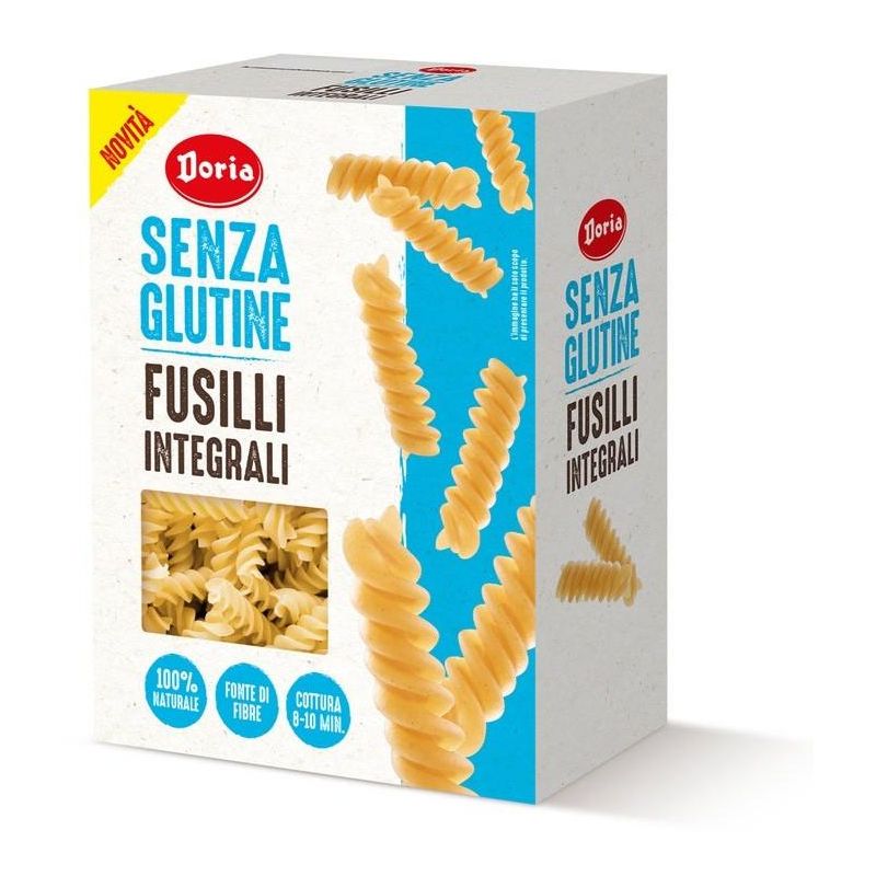 Doria Fusilli Integrali Senza Glutine - 400g