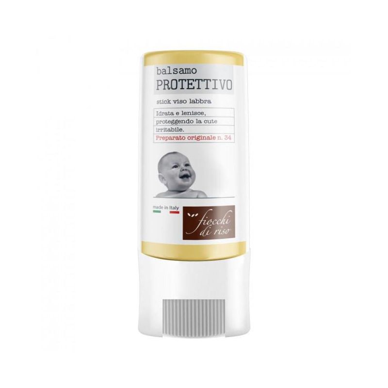 Balsamo Protettivo Fiocchi di Riso per Viso e Labbra - Stick da 9ml