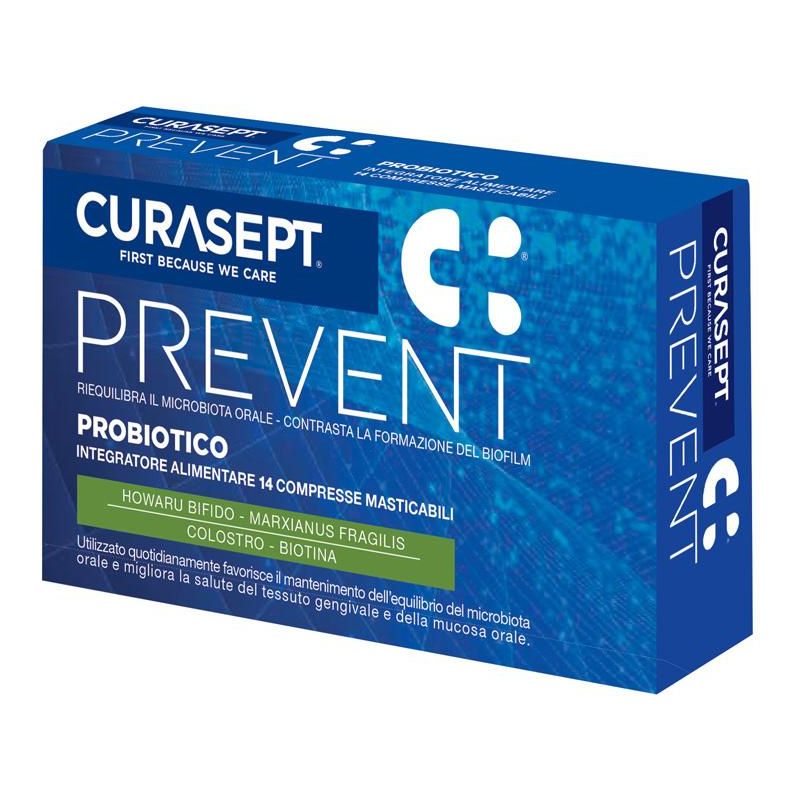 Curasept Probiotico Prevent - 14 Compresse Masticabili