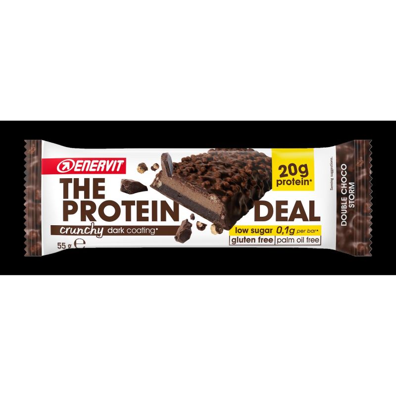 Enervit Protein Deal Crunchy Double Chocolate Protein Bar 55g