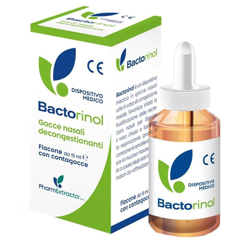 Gocce Nasali Decongestionanti Bactorinol - Flacone da 15ml
