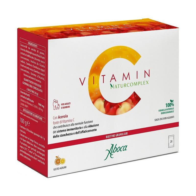 Aboca Natural Complex Vitamina C, 20 Bustine